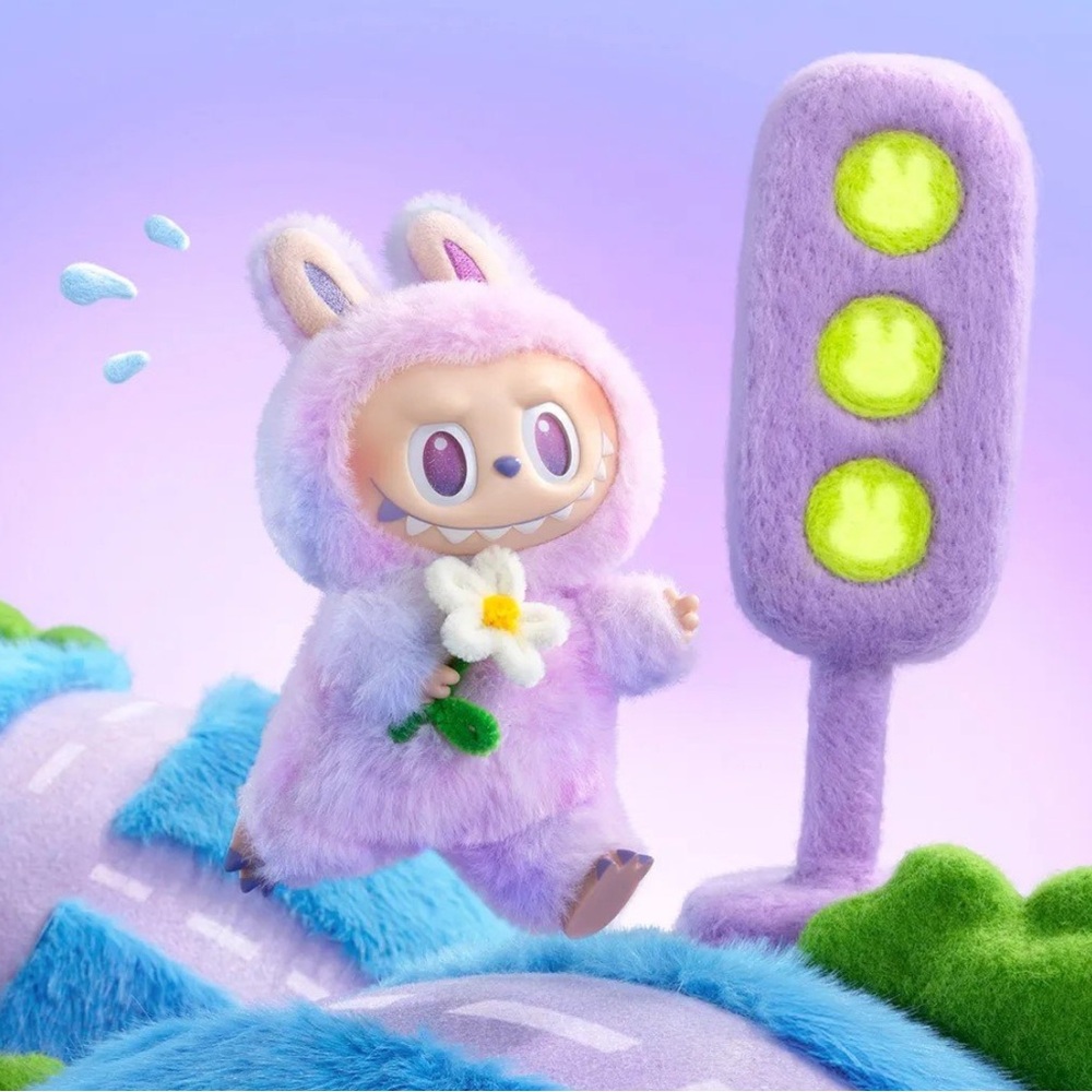 Labubu The Monsters Big Into Energy Luck Plush Doll
